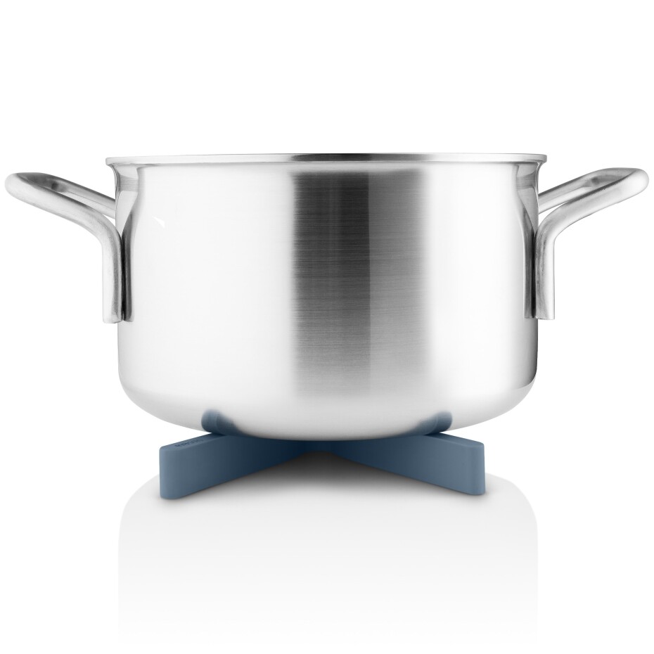 Podložka pod hrnec FLEX 21 cm, prašně modrá, silikon, Eva Solo - main (2)