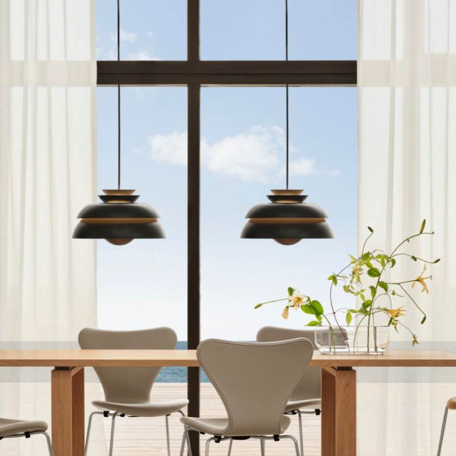 Závěsná lampa CONCERT 55 cm, černá, Fritz Hansen - main (3)