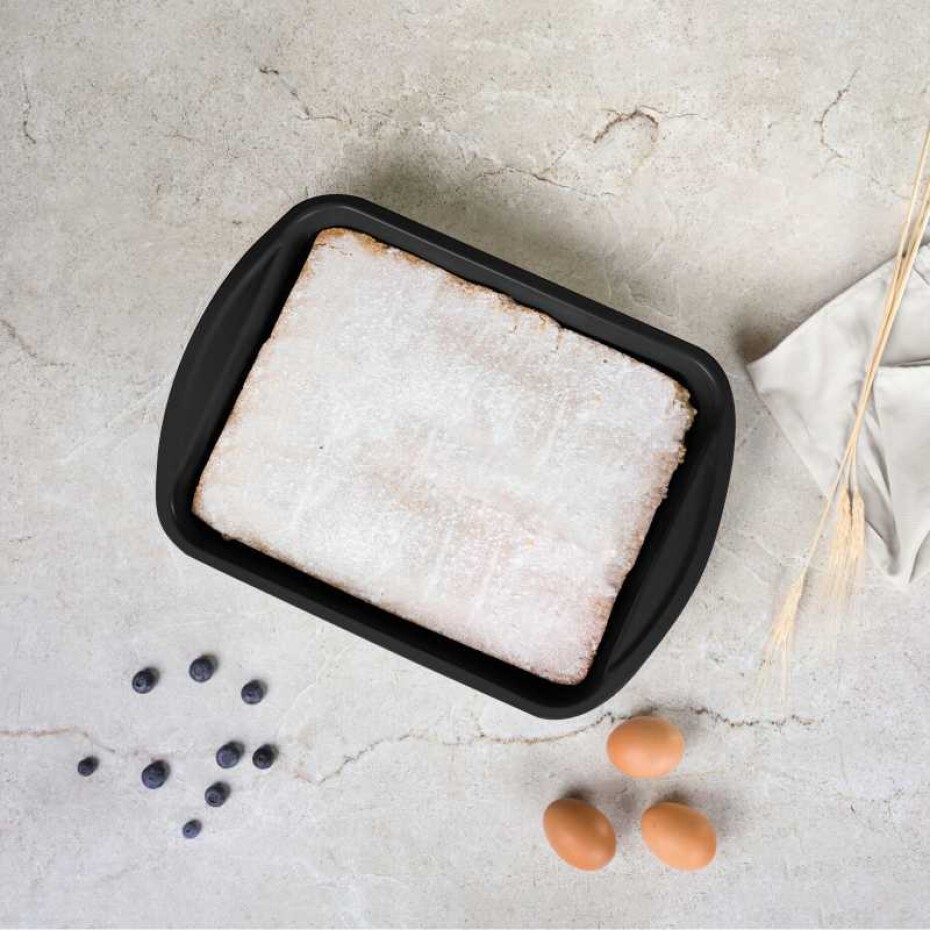 BERLINGERHAUS Pečící plech s titanovým povrchem 40 x 28,5 cm, Matte Black Collection BH-7910 - main (2)