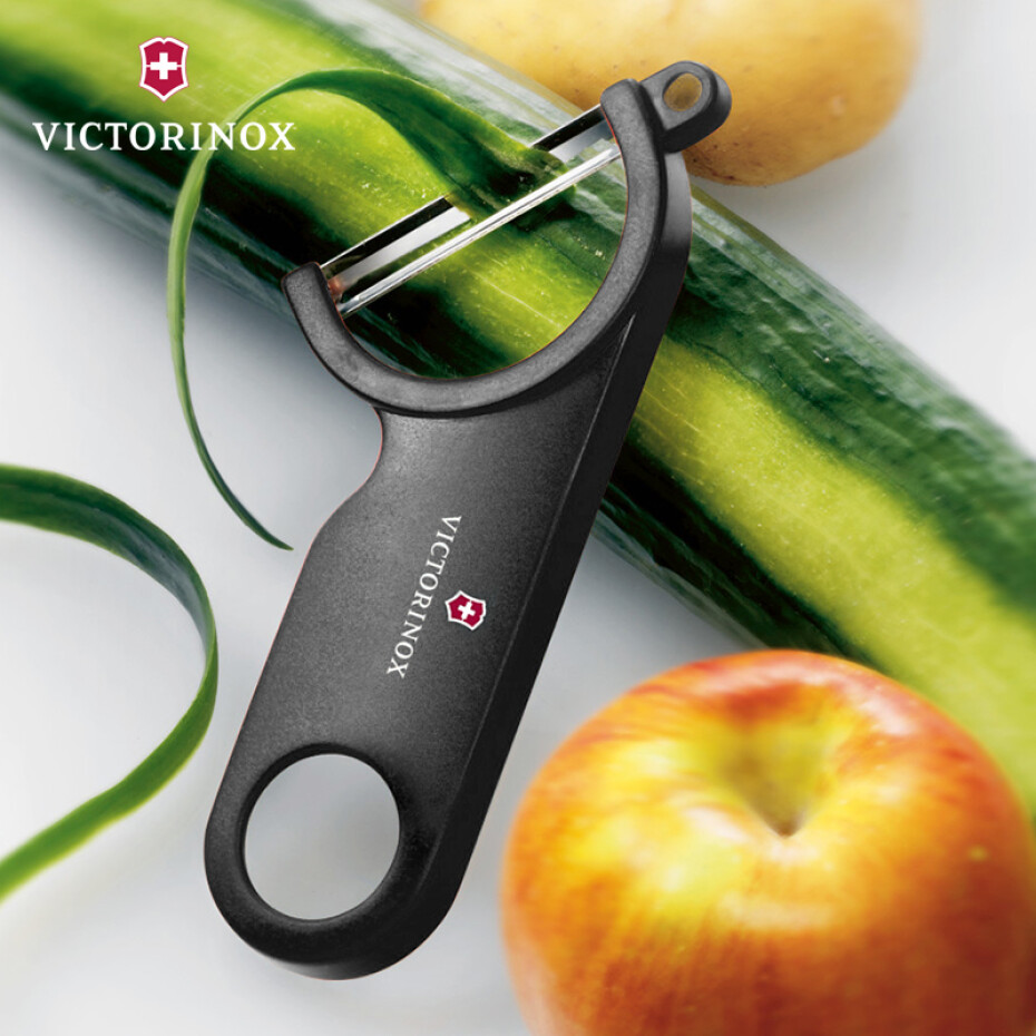 Škrabka na zeleninu, černá, Victorinox - main (1)