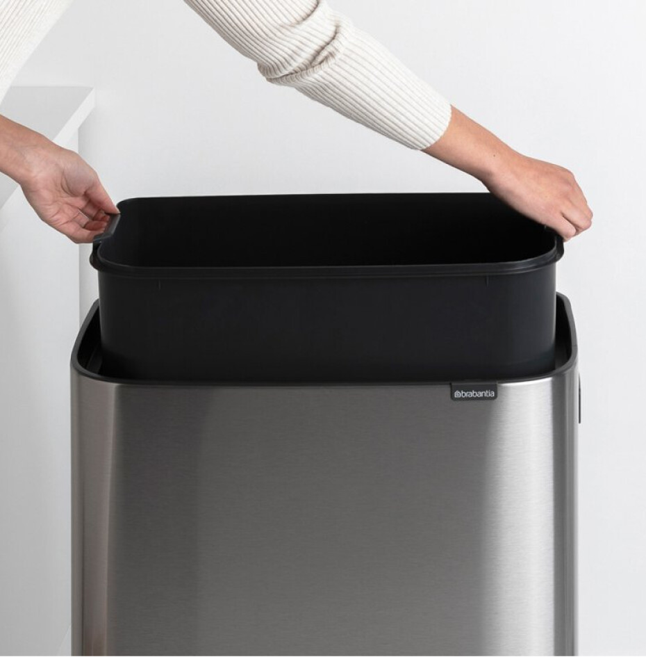 Dotykový odpadkový koš BO TOUCH BIN 60 l, matná ocelová, Brabantia - main (11)