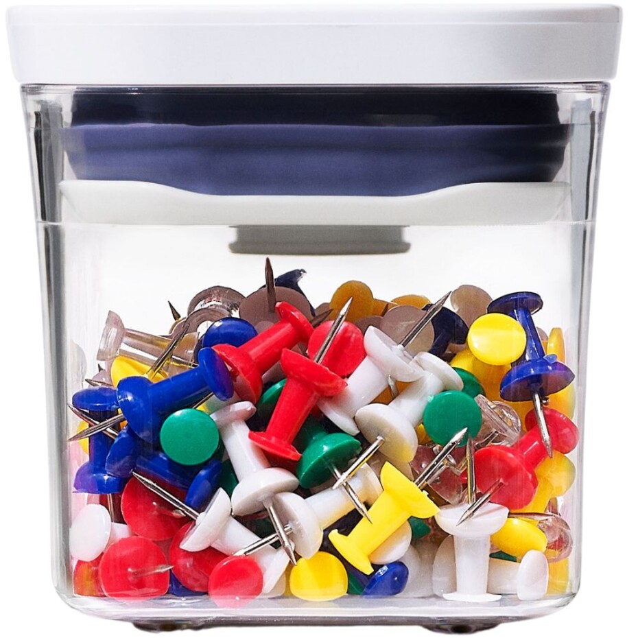 Dóza na potraviny POP GOOD GRIPS 200 ml, mini čtverec, plast, OXO - main (5)