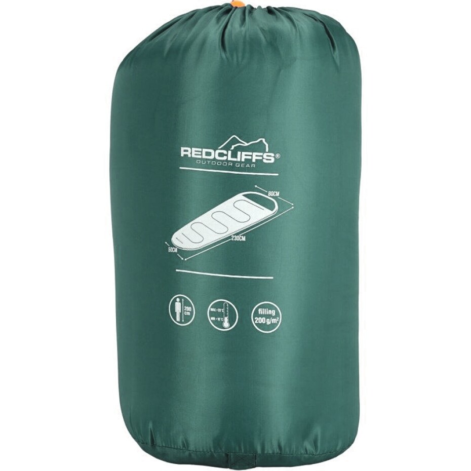 PROGARDEN Spací pytel mumie 230 cm zelená KO-X98000270zele - main (2)