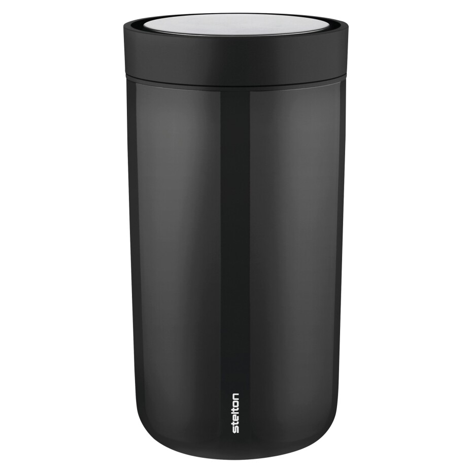 Cestovní hrnek TO GO CLICK 200 ml, černá, Stelton - main (0)