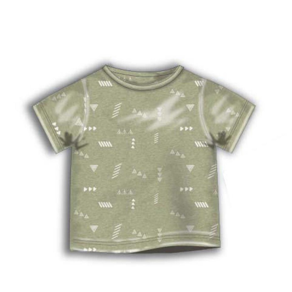 Tričko chlapecké s krátkým rukávem, Minoti, DESERT 9, khaki - 80/86 | 12-18m - main (0)