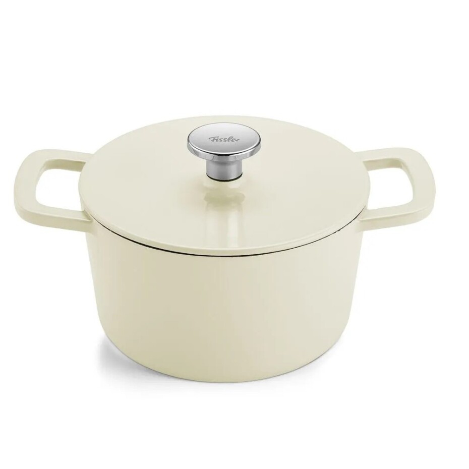 Zapékací mísa MOMENTS 24 cm, slonovinově bílá, litina, Fissler - main (3)