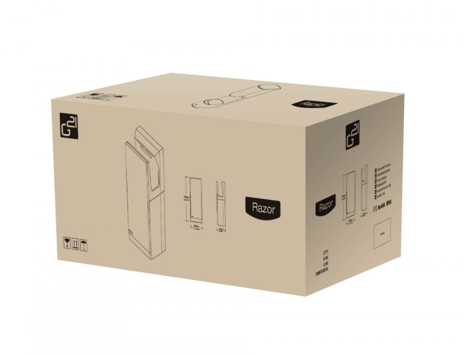 G21 Osoušeč rukou G21 Razor White G21-635350 - main (8)