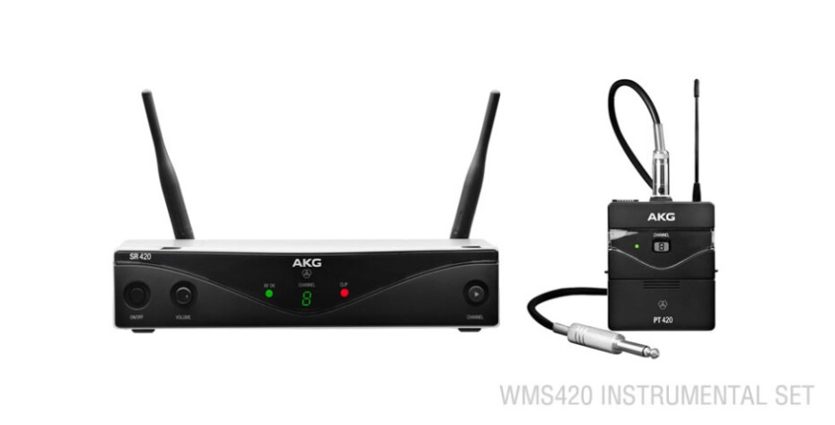 AKG WMS420 Wireless Instrumental Set M (826.300-831.000 MHz) - main (0)