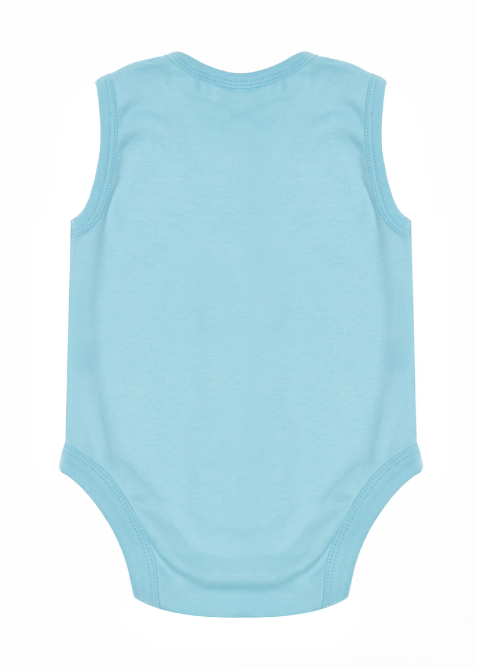 Kojenecké body - WINKIKI WNB 91308, tyrkysová Barva: Tyrkysová, Velikost: 74 - main (2)