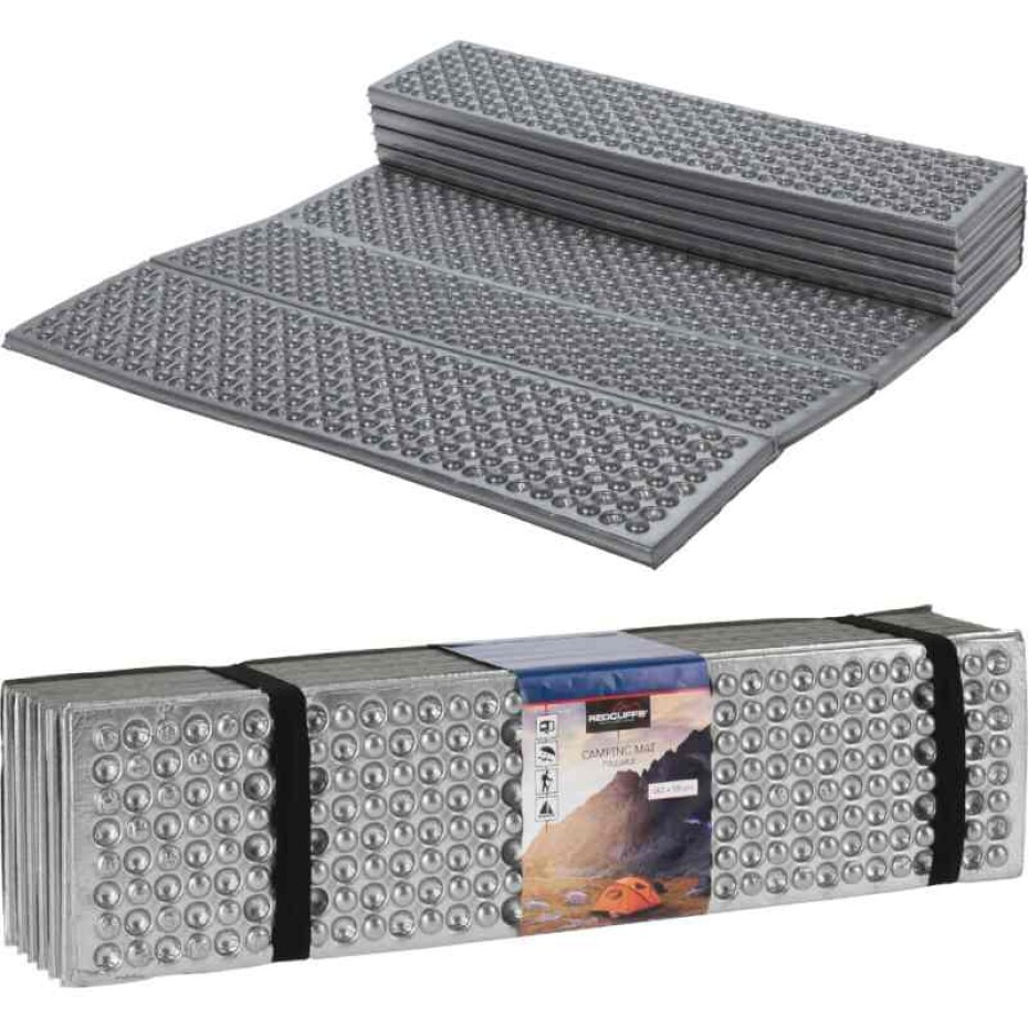 PROGARDEN Skládací karimatka s hliníkovou izolační vrstvou 180 x 59 cm KO-CA2100220 - main (0)