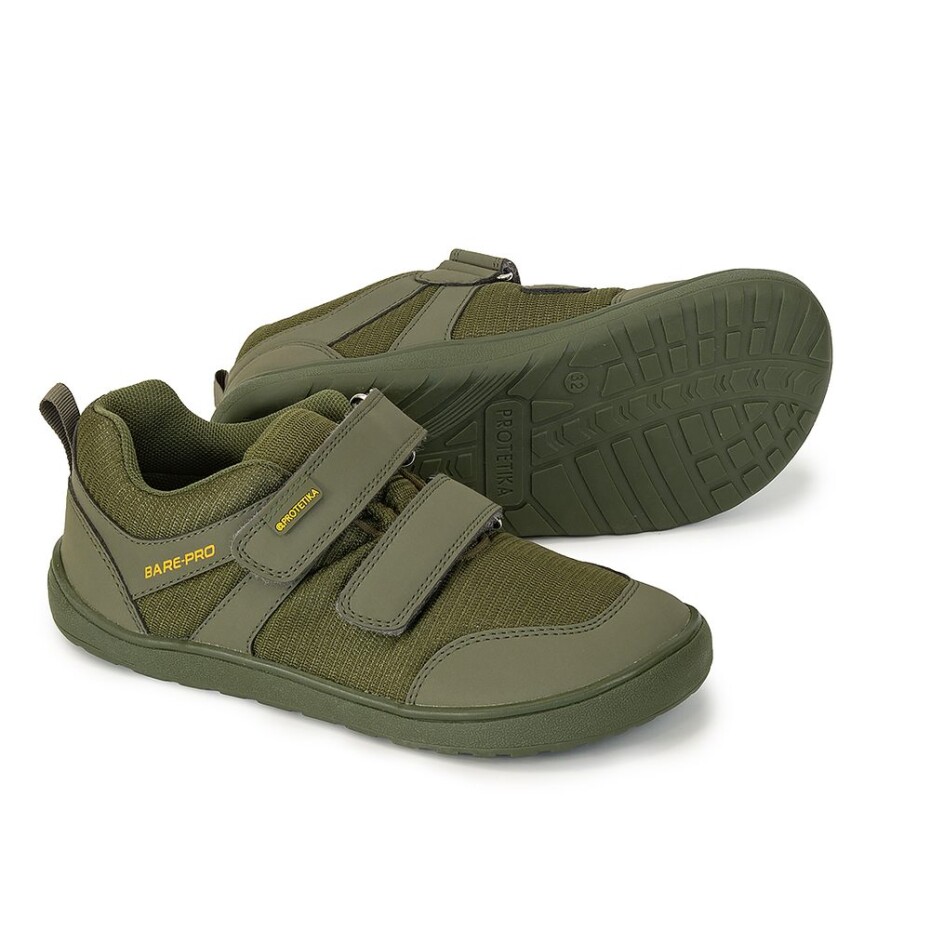 Chlapecké barefoot tenisky s membránou NOLAN KHAKI, Protetika - 21 - main (8)