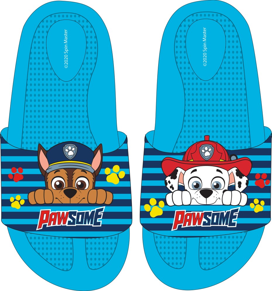 Paw Patrol - Tlapková patrola -Licence Chlapecké pantofle - Paw Patrol 52511339, tyrkysová Barva: Tyrkysová, Velikost: 31-32 - main (0)