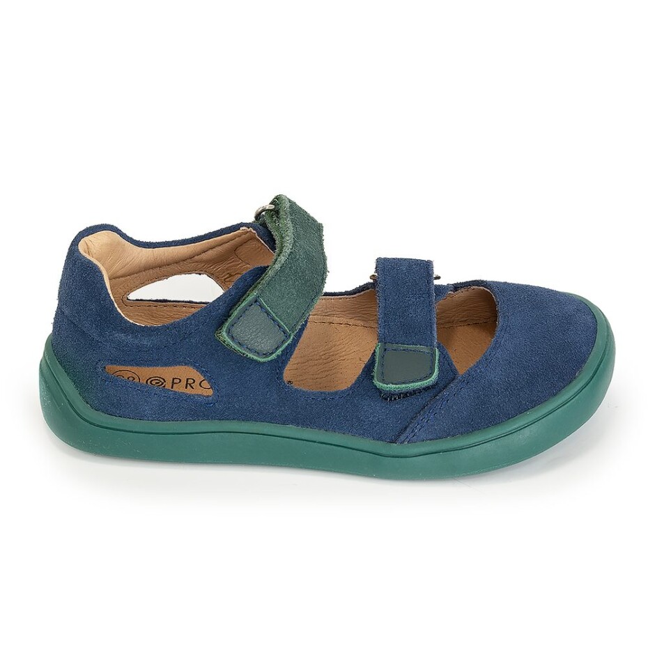 chlapecké sandály Barefoot TERY DENIM, Protetika, tmavě modrá - 21 - main (0)