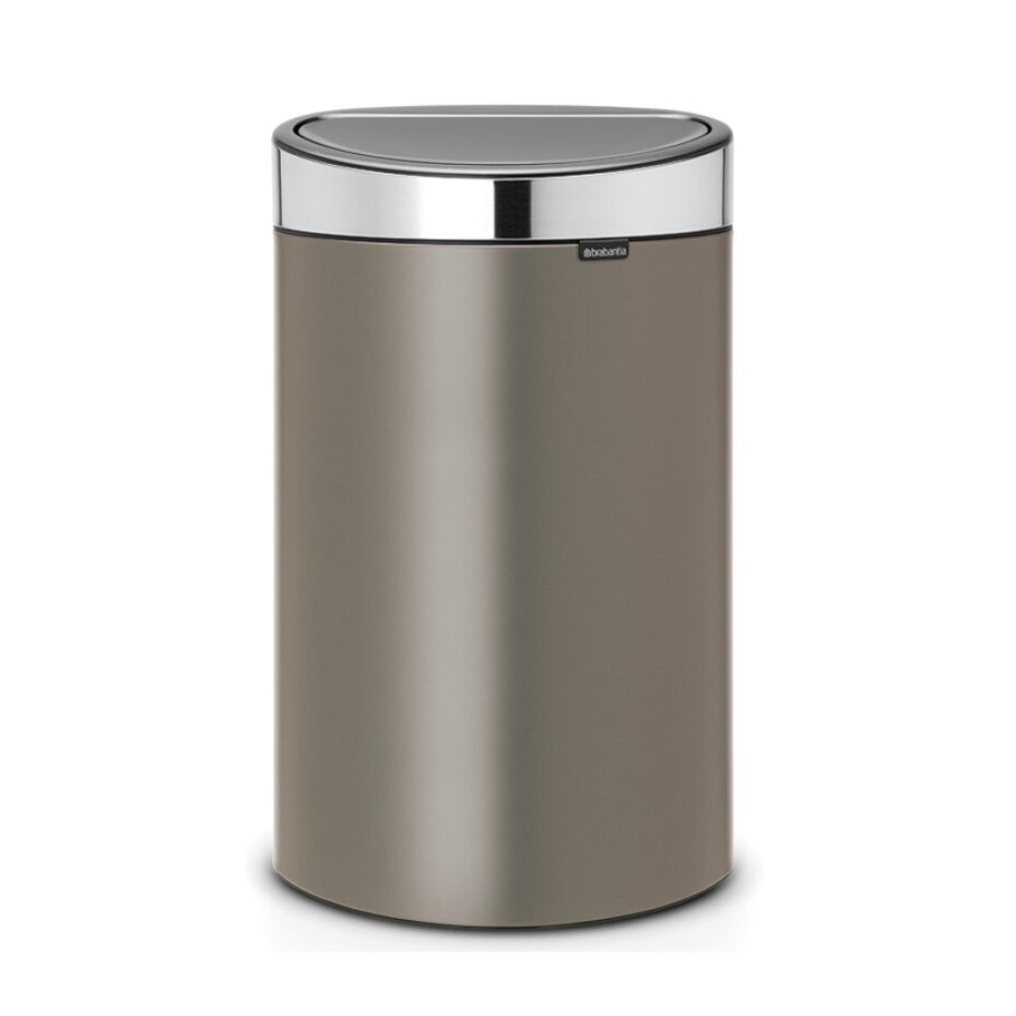 Dotykový odpadkový koš TOUCH BIN NEW 40 l, platinová, Brabantia - main (0)