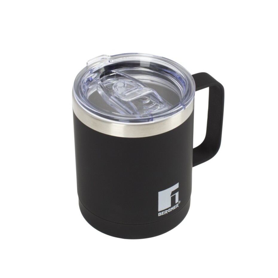 BERGNER Termohrnek 350 ml nerez černá BG-37788-BK - main (0)