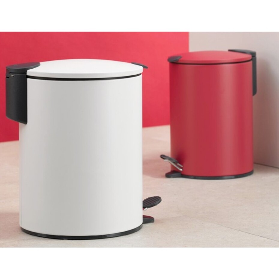 KELA Kosmetický koš 3 l MATS bílá KL-23613 - main (7)