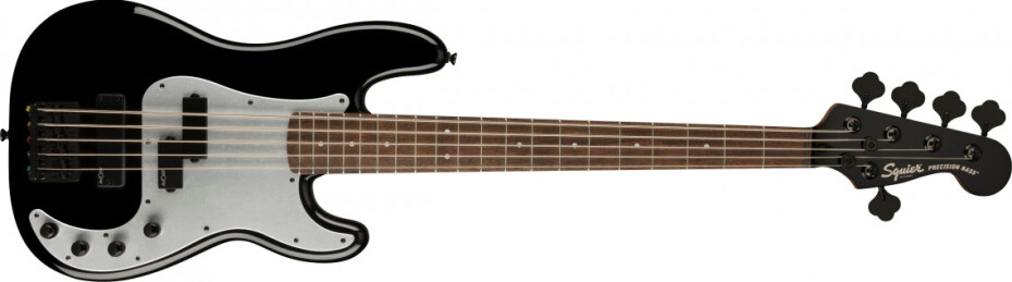 Fender Squier Contemporary Active Precision Bass PH V - Black - main (0)