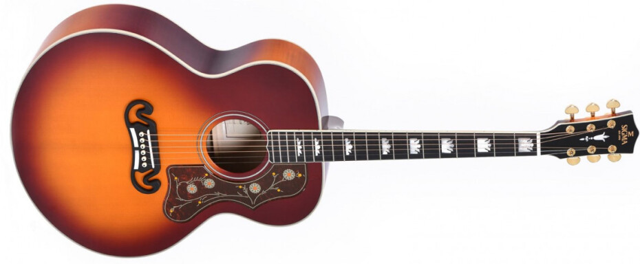 Sigma Guitars SGJA-SG200 Autumn Burst - main (0)