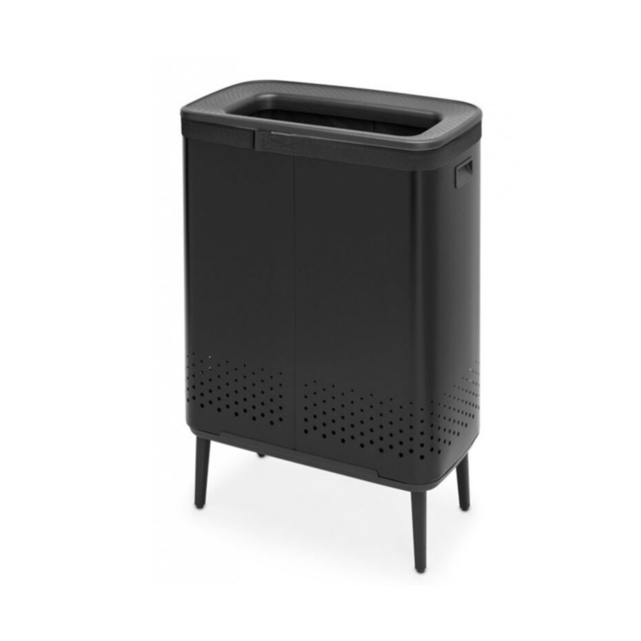 Koš na prádlo BO 2 x 45 l, černá, Brabantia - main (3)
