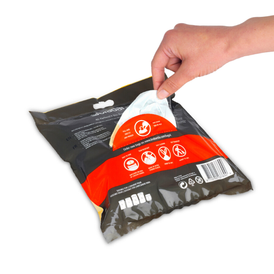 Sáčky do odpadkového koše A PERFECTFIT 3 l, sada 40 ks, Brabantia - main (1)