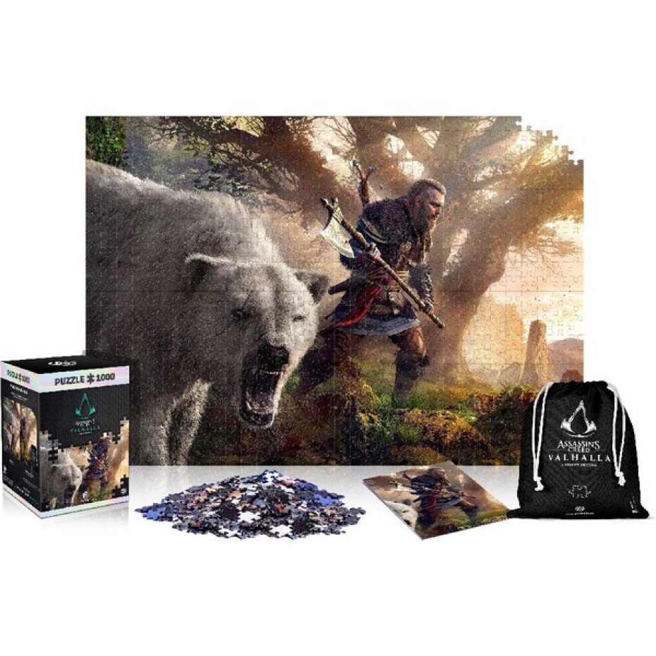 Puzzle Assassins Creed Valhalla: Eivor & Polar Bear  1000 - main (2)