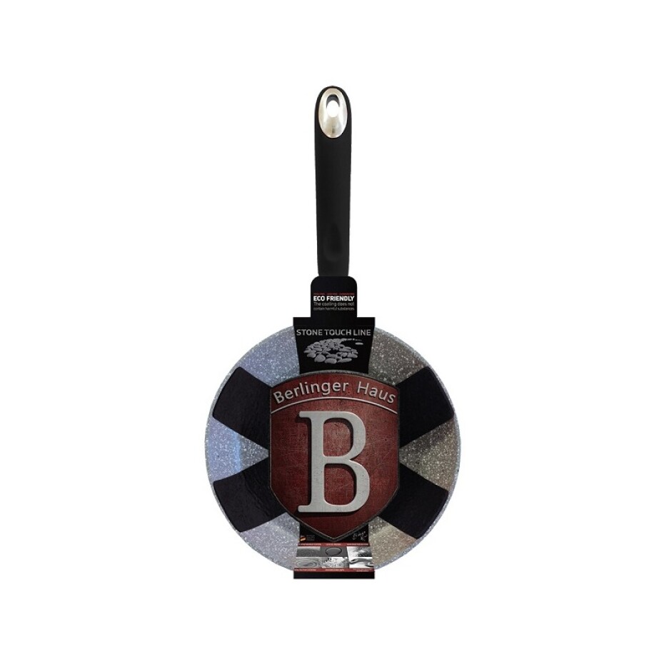 BERLINGERHAUS Pánev s mramorovým povrchem 20 cm Gray Stone Touch Line BH-1145 - main (9)