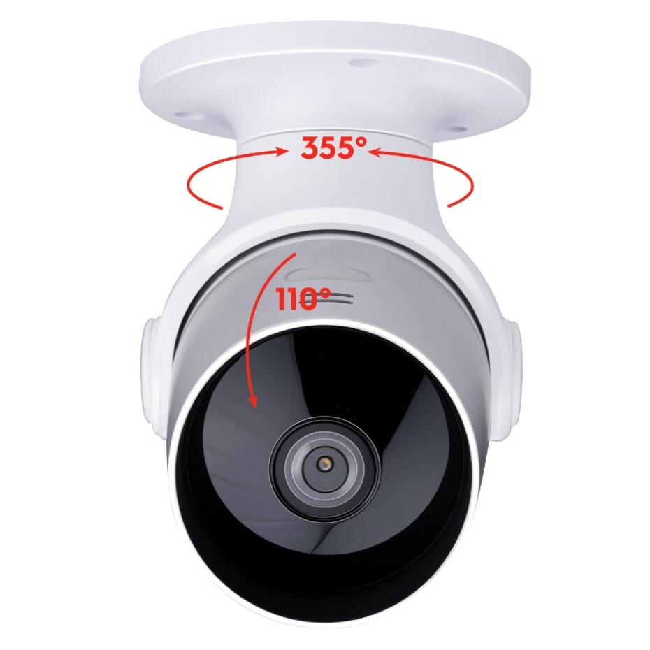 ALPINA Chytrá IP kamera WiFi venkovní HD 1080p ED-226467 - main (2)
