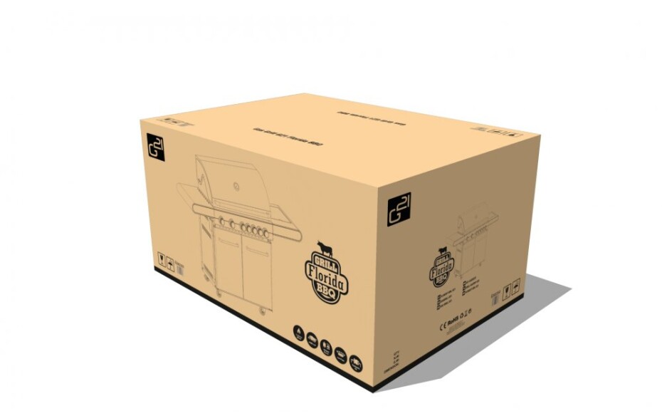 G21 Plynový gril G21 Florida BBQ Premium line, 7 hořáků + zdarma redukční ventil G21-6390350 - main (12)