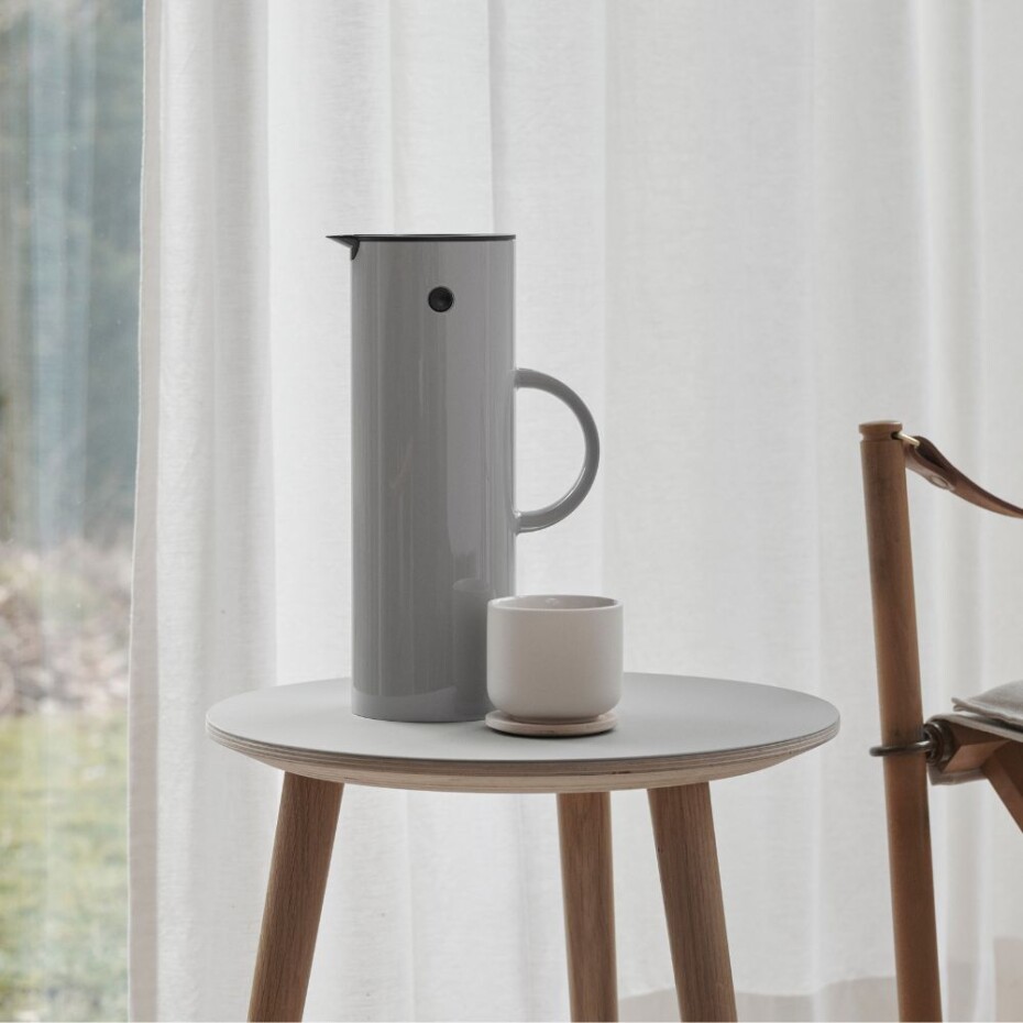 Vakuová termoska EM77 1 l, světle šedá, Stelton - main (1)