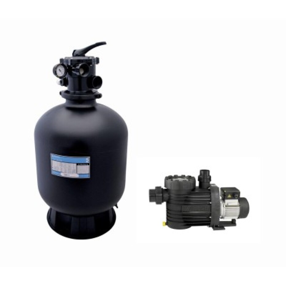 VágnerPool filtrační zařízení Azur KIT 480 9m3/hod na podstavci s čerpadlem Bettar - main (0)