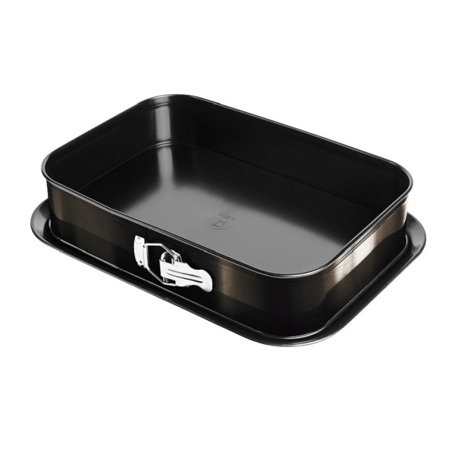 BERLINGERHAUS Forma s nepřilnavým povrchem 2v1 Shiny Black Collection 39x27x7,5cm BH-6809 - main (0)