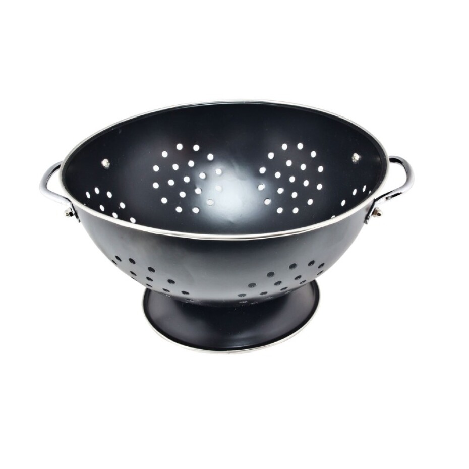 HIT Cedník 23cm matný černý  HT-22180150 - main (0)