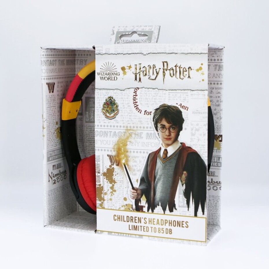 OTL dětská náhlavní sluchátka s motivem Harry Potter červené - main (4)
