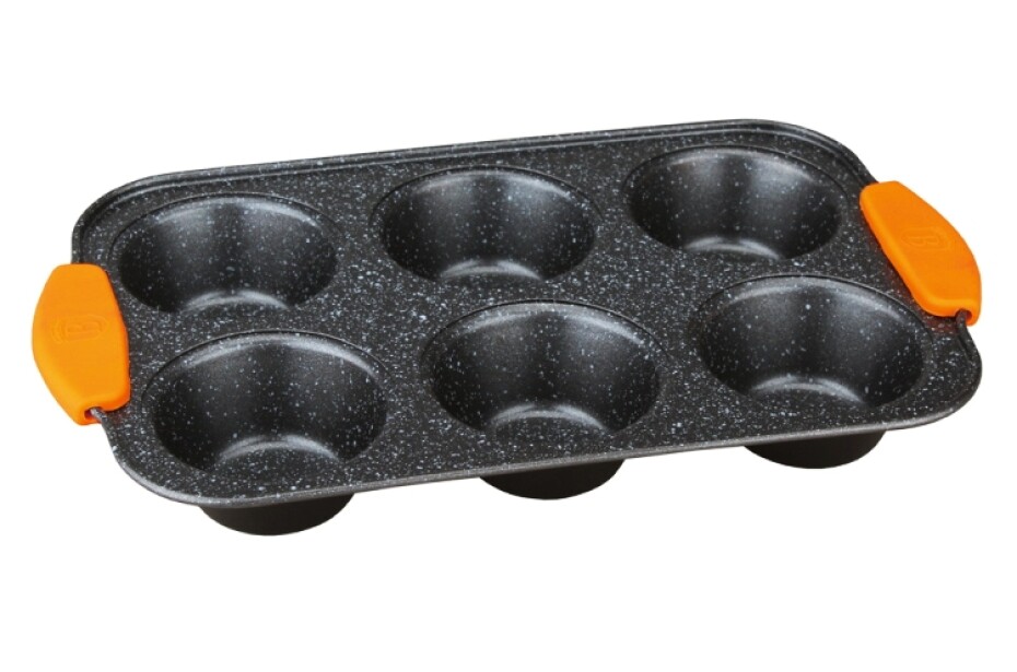 BERLINGERHAUS Forma na muffiny 6 ks silikonové rukojeti Granit Diamond Line BH-1137 - main (0)