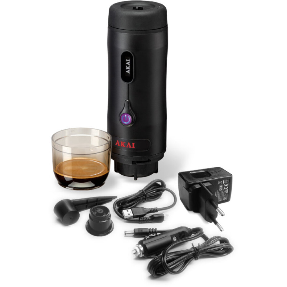 Cestovní kávovar ESPRESSO AESP-312, černá, Akai - main (0)