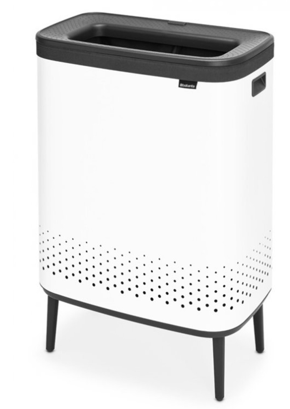 Koš na prádlo BO 2 x 45 l, bílá, Brabantia - main (2)