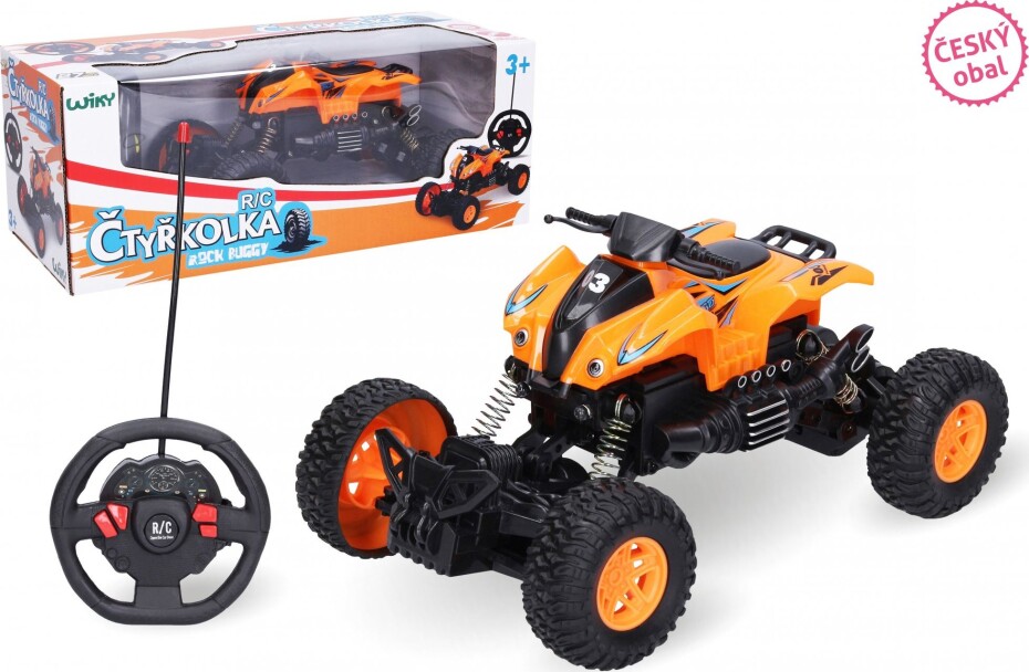 Rock Buggy Čtyřkolka RC na dálkové ovládání 22 cm - český obal - main (0)