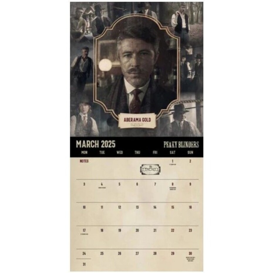 Kalendář Peaky Blinders 2025 - main (1)