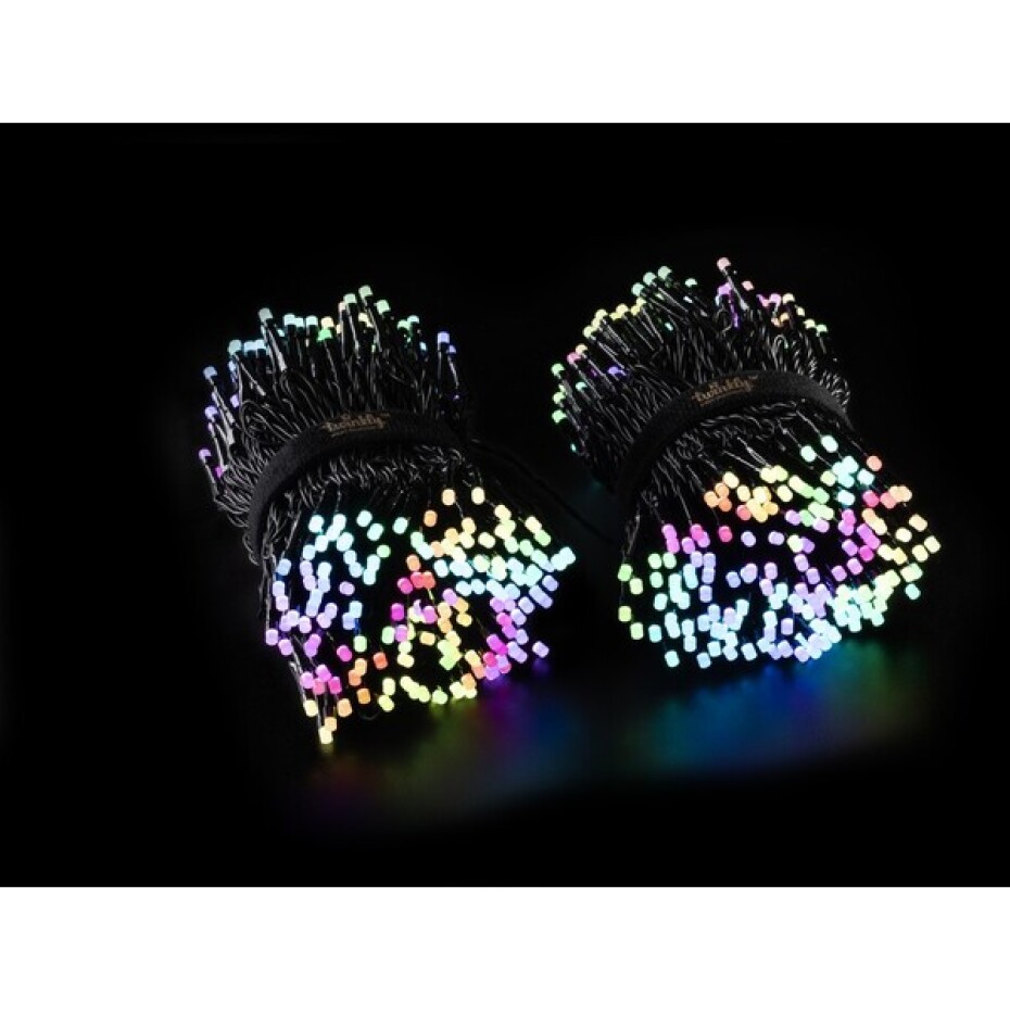 Twinkly Strings Multi-Color chytré žárovky na stromeček 600 ks 48m černý kabel - main (2)