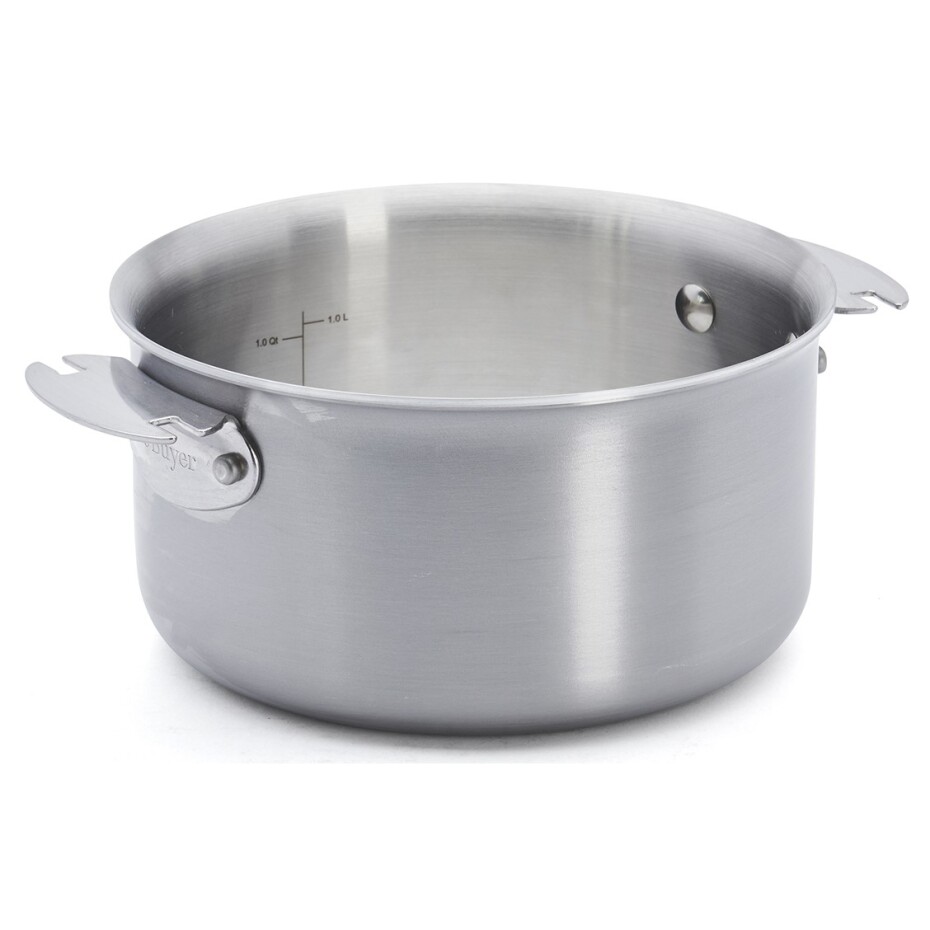 Hrnec ALCHIMY LOQY 16 cm, stříbrná, nerezová ocel, de Buyer - main (0)
