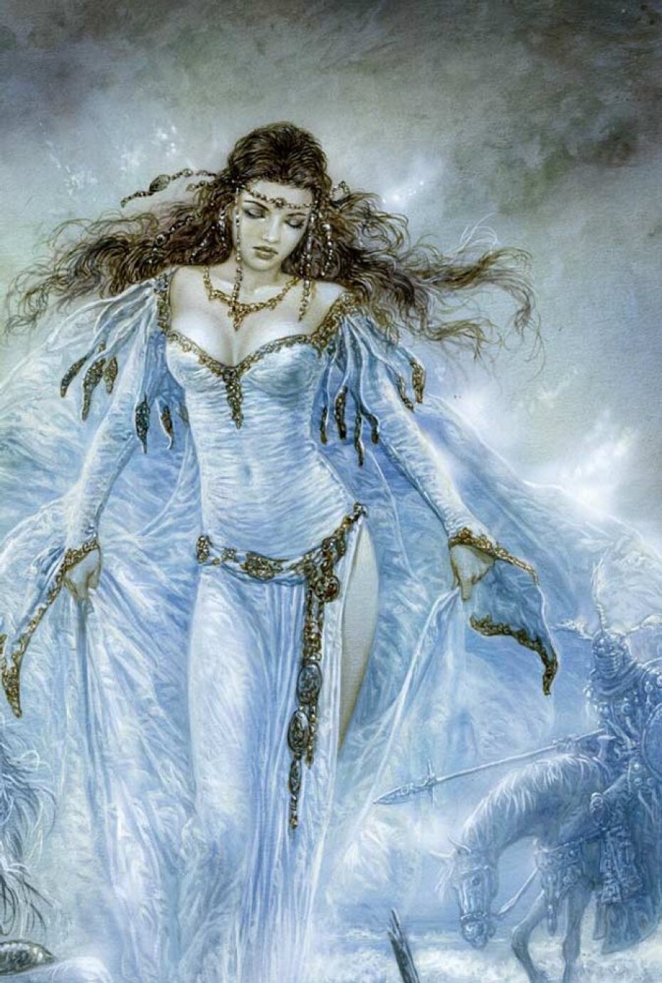 FANTASY ART OF ROYO - OFFICIAL 2024 CALENDAR (sleva - naražený roh) - main (4)