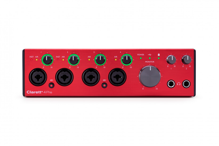 Focusrite Clarett+ 4Pre - main (0)