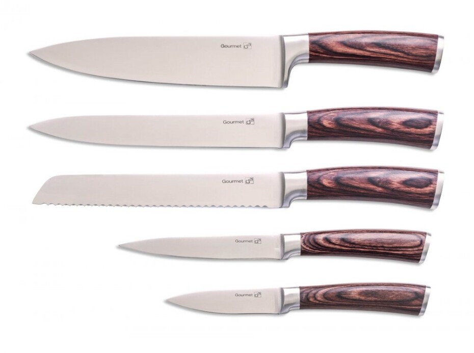 G21 Sada nožů G21 Gourmet Steely 5 ks + nerez blok G21-60022164 - main (8)