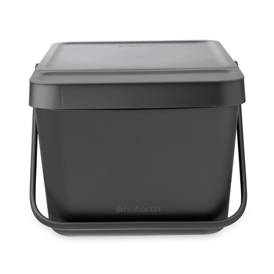Odpadkový koš SORT & GO 20 l, stohovatelný, šedá, Brabantia - main (9)