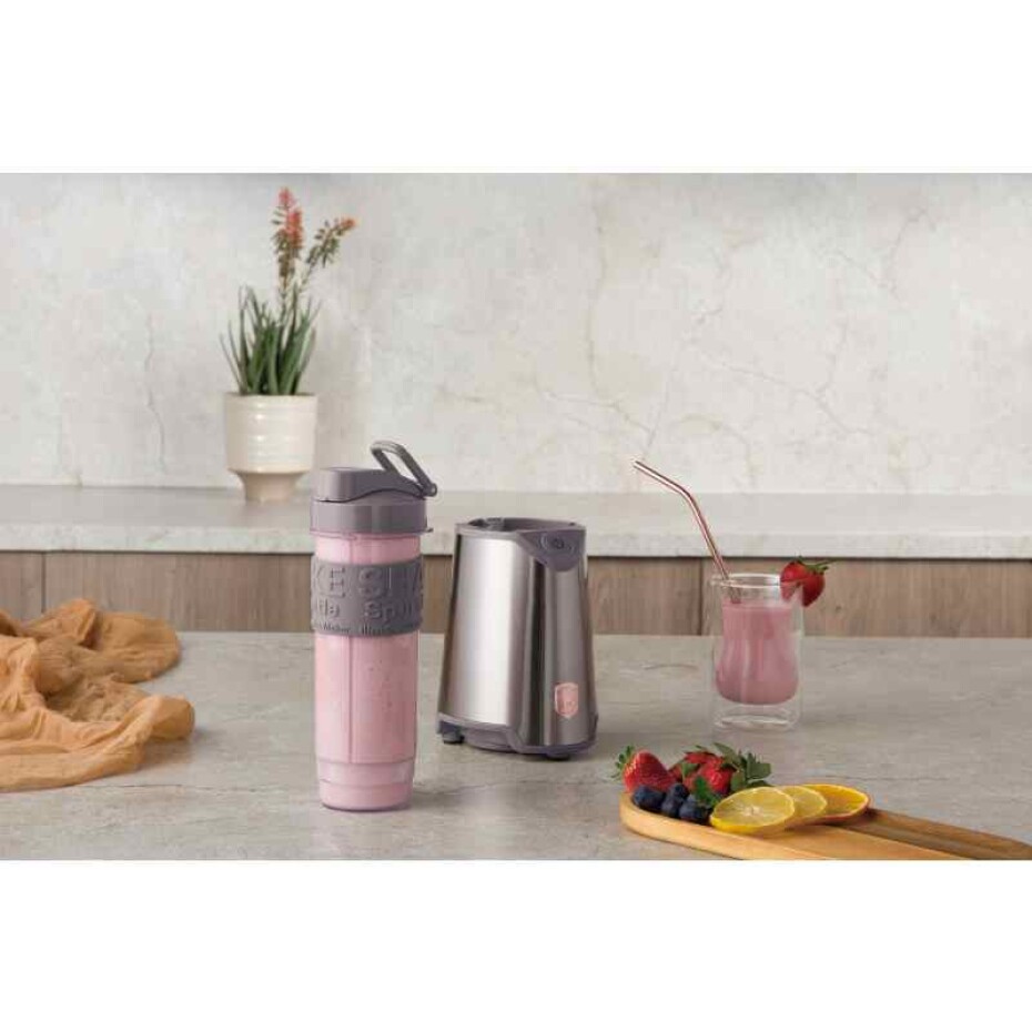 BERLINGERHAUS Mixér smoothie maker s lahví Taupe Collection BH-9599 - main (6)