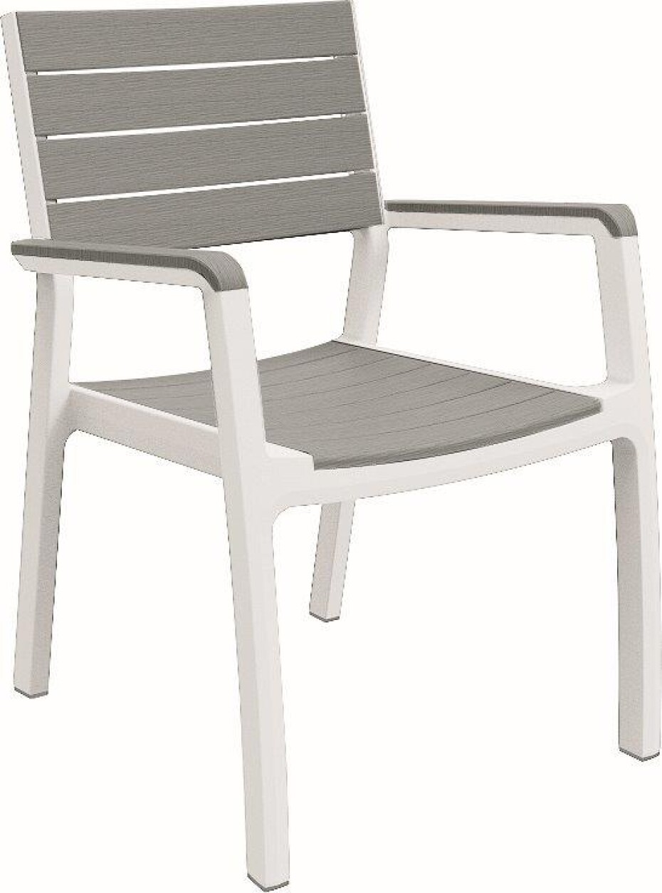 Keter Zahradní křeslo Keter Harmony bílé / světle šedé KT-610034 - main (0)