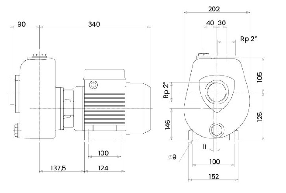 Čerpadlo SAER AP 97 B 230V - main (2)