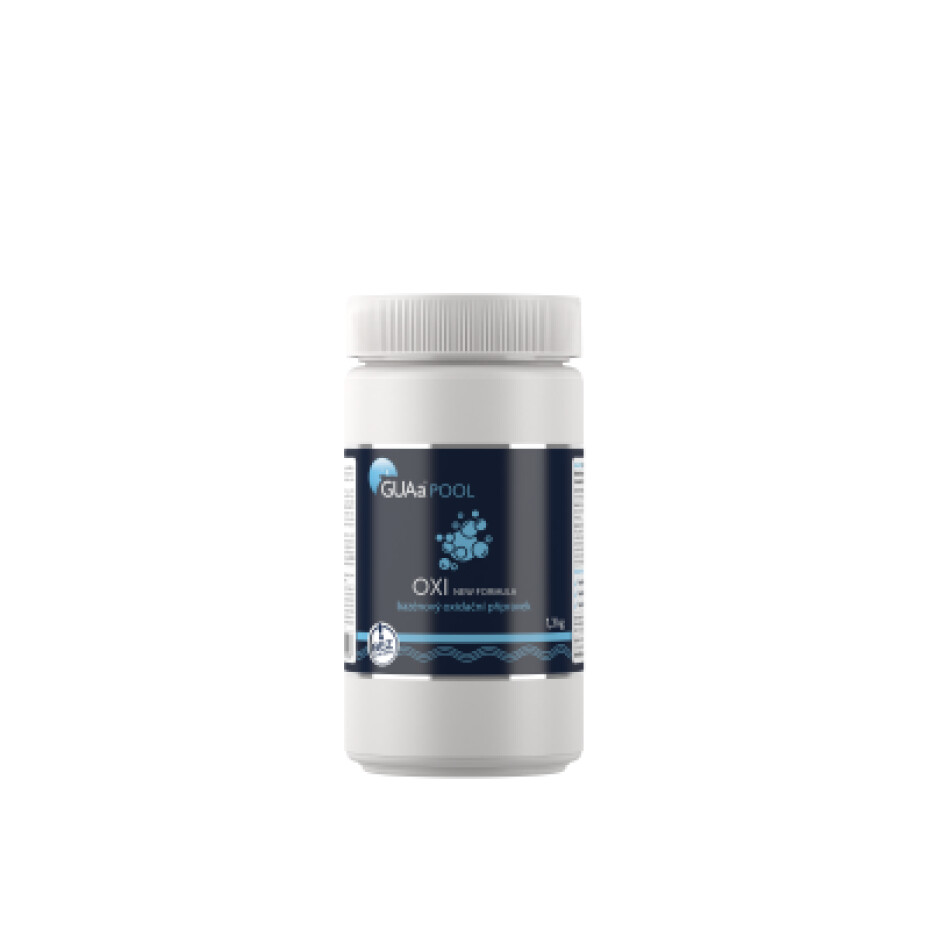 GUAa POOL oxi new formula bezchlórový oxidační přípravek 1,3 kg - main (0)
