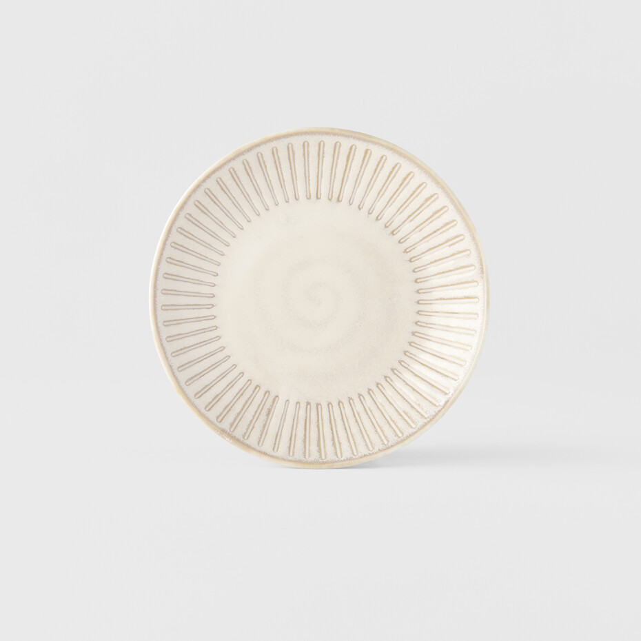 Podšálek RIDGED ALABASTER 12 cm, MIJ - main (6)