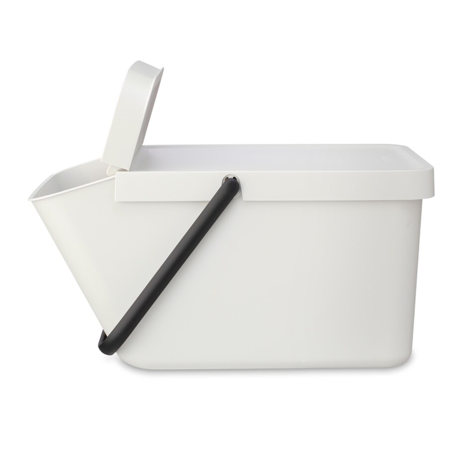 Odpadkový koš SORT & GO 20 l, stohovatelný, světle šedá, Brabantia - main (8)